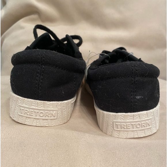 Tretorn women’s black and white sneakers size 7 - Picture 3 of 7